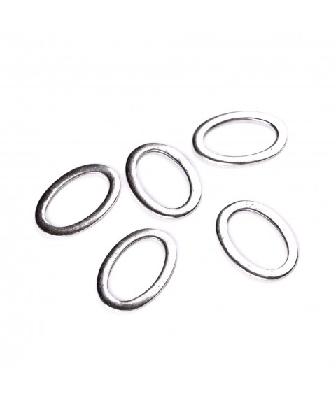 Oval connector, 25 * 35 mm, 5 pcs