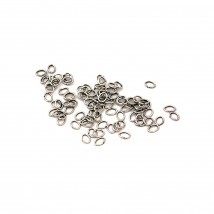 Connecting link (silver) 100 pcs