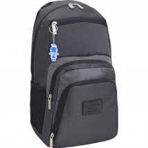 Backpack for a laptop Bagland Freestyle 21 l. black/silver (00119169)