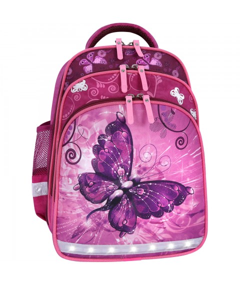 School backpack Bagland Mouse 143 crimson 615 (00513702)
