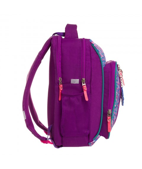 Рюкзак шкільний Bagland Школяр 8 л. фіолетовий 1096 (0012870)