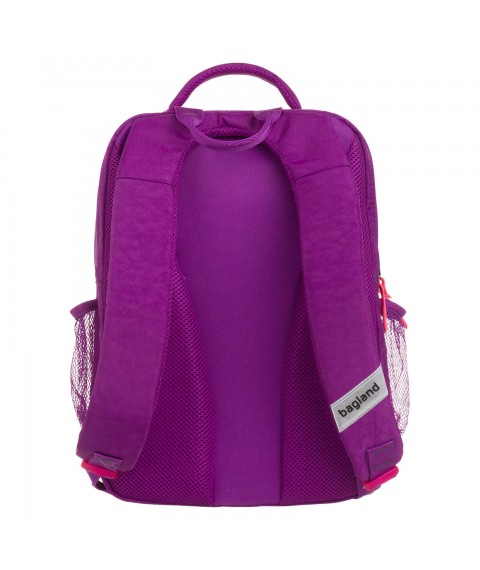School backpack Bagland Schoolboy 8 l. purple 1096 (0012870)