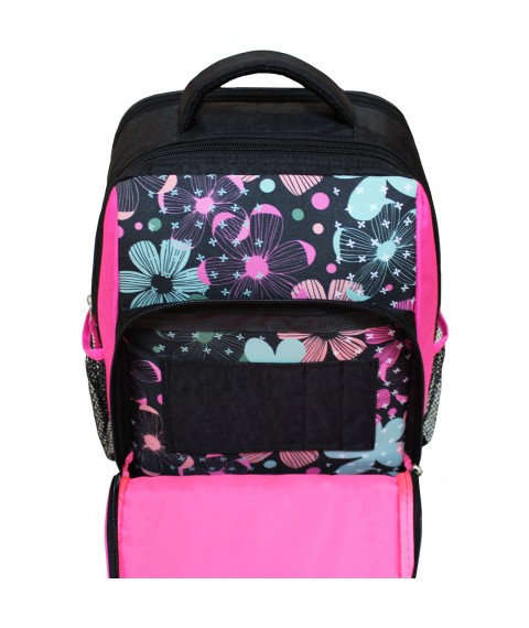School backpack Bagland Schoolboy 8 l. black 403 (0012870)
