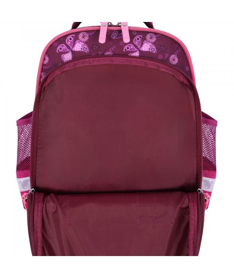 School backpack Bagland Mouse 143 crimson 615 (00513702)