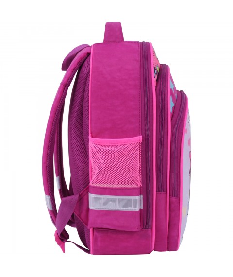 School backpack Bagland Mouse 143 crimson 515 (0051370)
