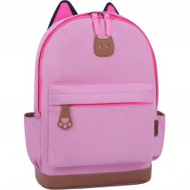 Backpack Bagland Ears pink (0054566)