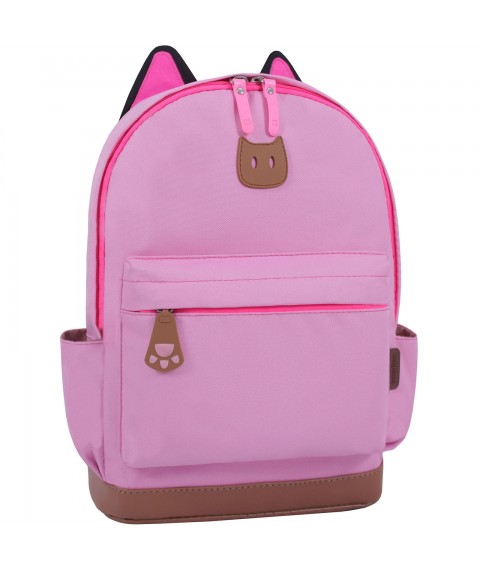 Backpack Bagland Ears pink (0054566)
