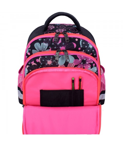 Bagland Mouse school backpack black 406 (00513702)