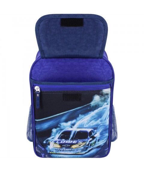 School backpack Bagland Otlichnyk 20 l. 225 blue 555 (0058070)