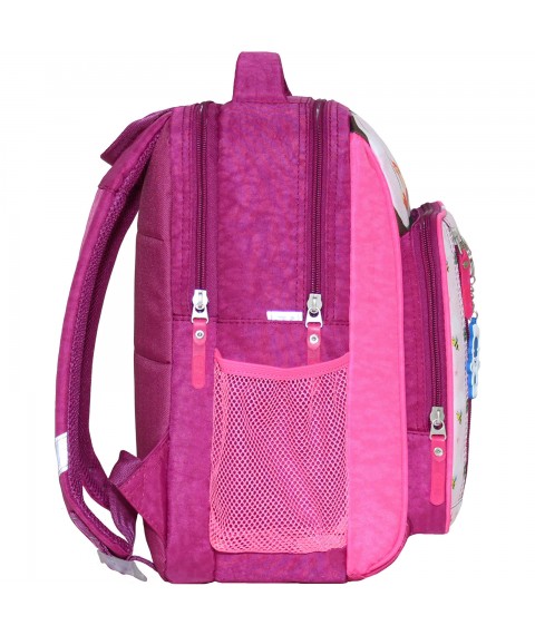 School backpack Bagland Schoolboy 8 l. 143 raspberry 430 (00112702)