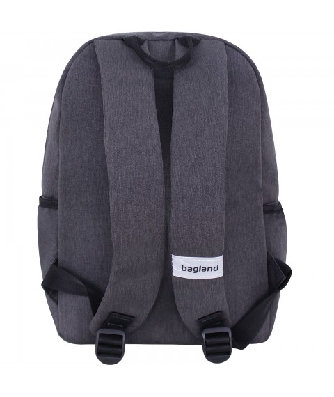 Children's backpack Bagland Young 13 l. Dark series (0051069)