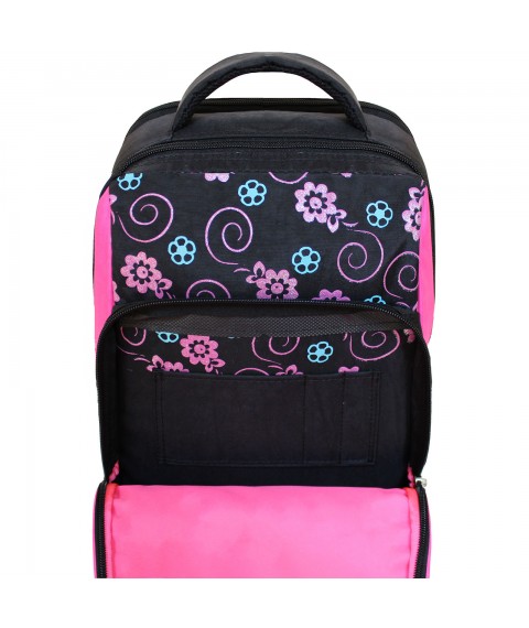 School backpack Bagland Schoolboy 8 l. black 406 (0012870)