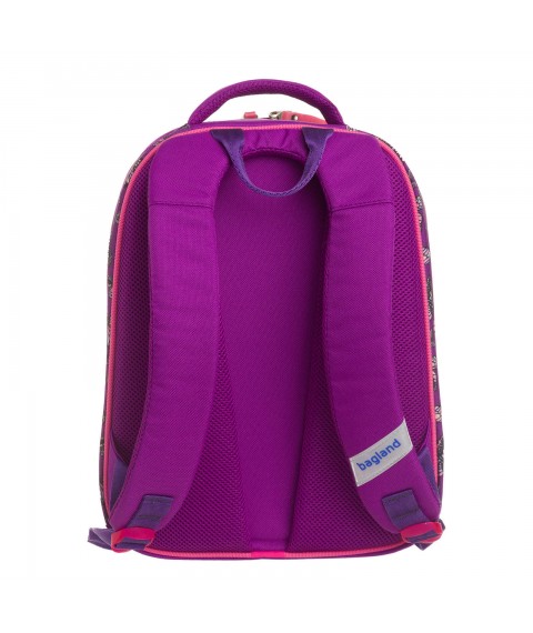 Backpack Bagland Turtle 17 l. purple 890 (0013466)