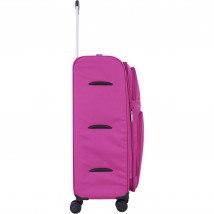 Suitcase Bagland Valencia large 83 l. raspberry (003799127)