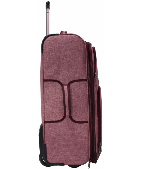 Suitcase Bagland Leon large 70 l. Burgundy (003766927)