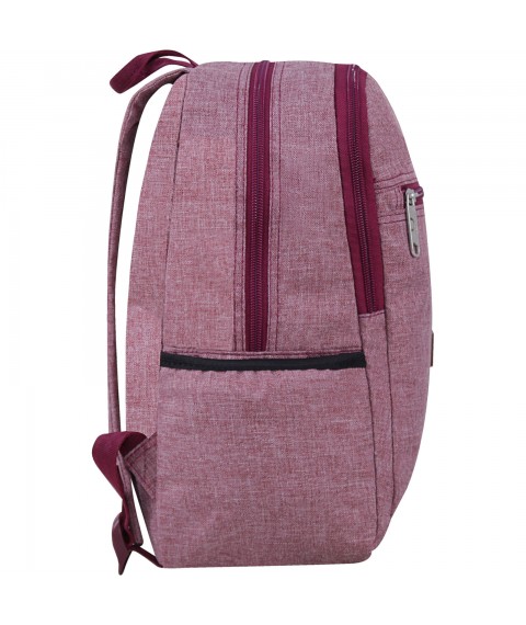 Children's backpack Bagland Young 13 l. Burgundy (0051069)