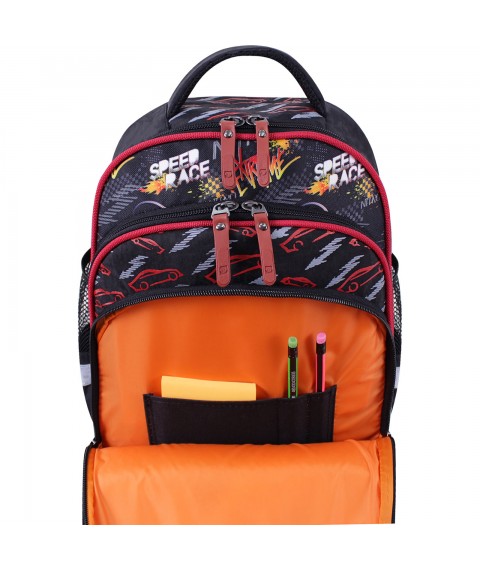 Рюкзак школьный Bagland Mouse черный 672 (00513702)