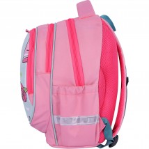 Рюкзак шкільний Bagland Butterfly 21 л. рожевий 1349 (0056566)