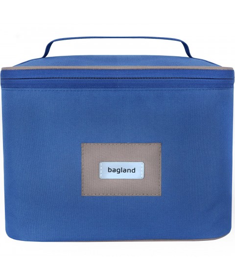 Cosmetic bag Bagland Reed 5 l. blue/blue (0072466)
