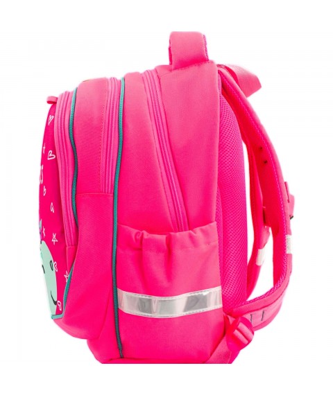 School backpack Bagland Butterfly 21 l. crimson 1148 (0056566)
