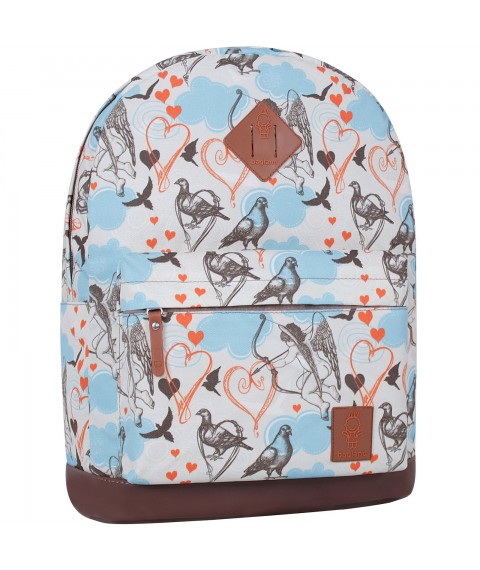 Backpack Bagland Youth 17 l. sublimation (pigeons) (005336640)
