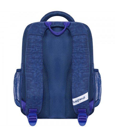 School backpack Bagland Schoolboy 8 l. blue 1092 (0012870)
