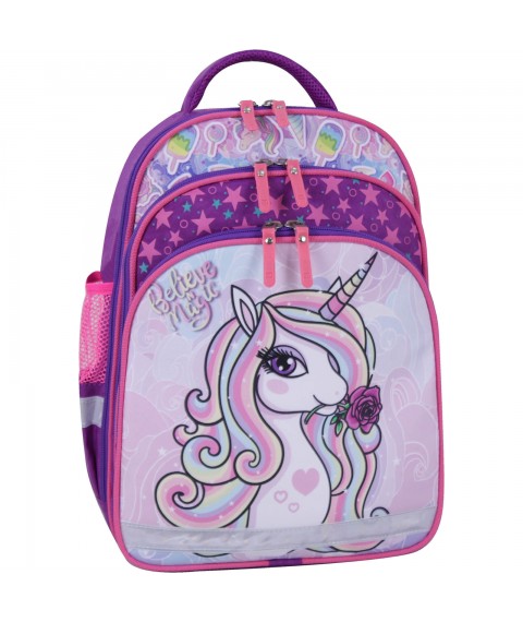 Рюкзак школьный Bagland Mouse фиолетовый 678 (00513702)