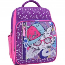 School backpack Bagland Schoolboy 8 l. purple 501 (0012870)