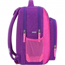 School backpack Bagland Schoolboy 8 l. purple 501 (0012870)