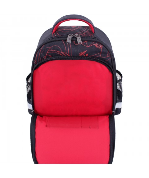 School backpack Bagland Mouse black 57m (00513702)