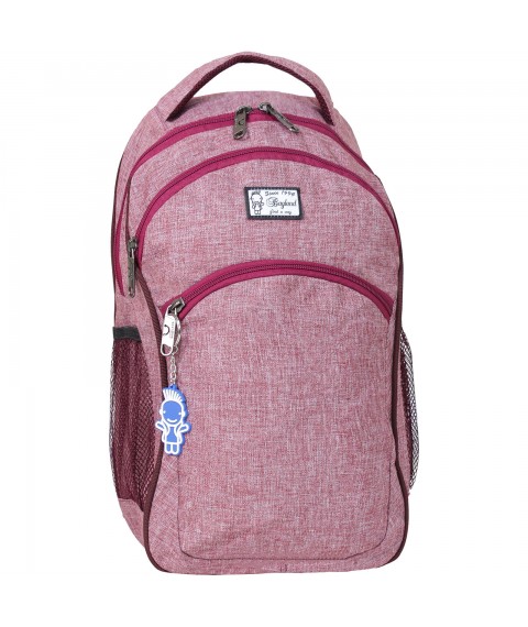 Backpack Bagland Lyk Melange 19 l. Burgundy (0055769)