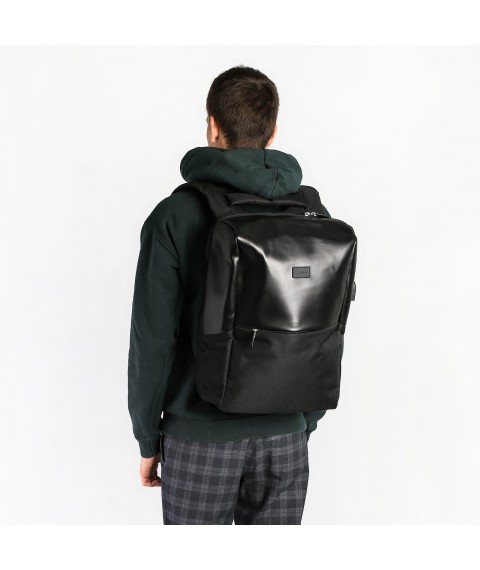 Backpack Bagland Brooklyn 18 l. black (0019466)