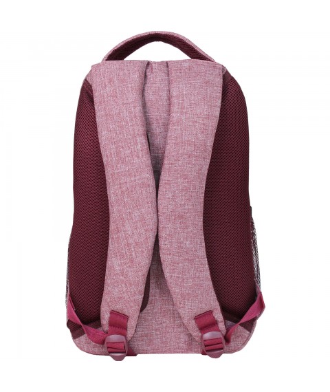 Backpack Bagland Lyk Melange 19 l. Burgundy (0055769)