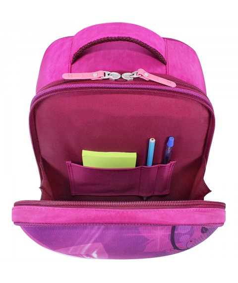 Backpack Bagland Turtle 17 l. raspberry 615 (0013470)
