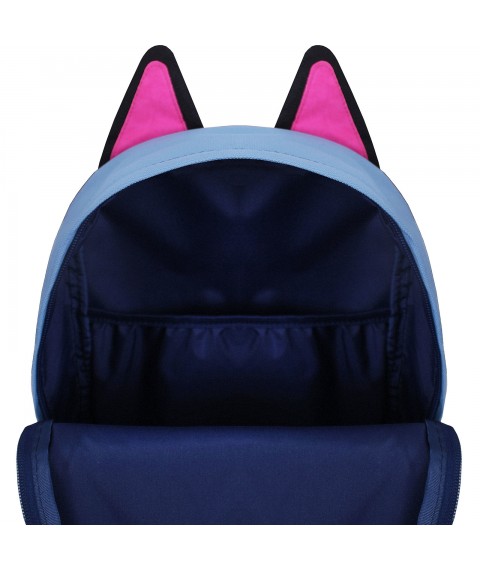 Backpack Bagland Ears blue (0054566)