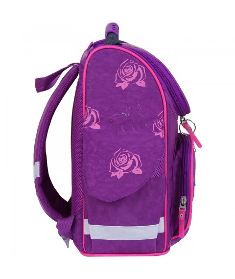 Backpack school frame with flashlights Bagland Success 12 l. purple 168k (00551703)