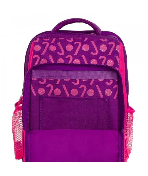 School backpack Bagland Schoolboy 8 l. purple 409 (0012870)