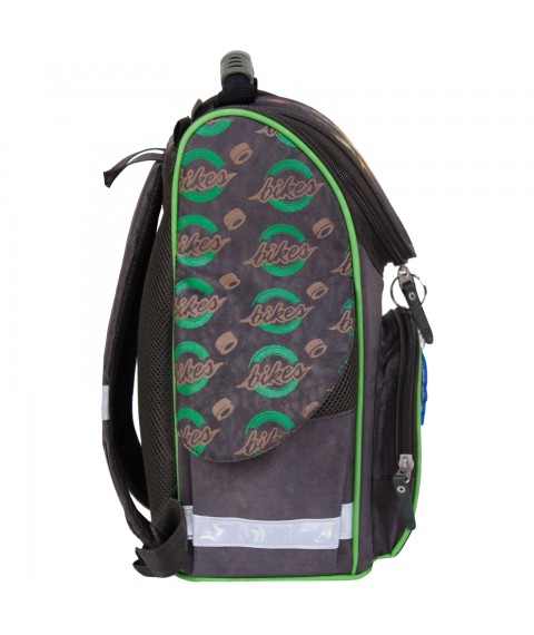 Backpack school frame with flashlights Bagland Success 12 l. khaki 270k (00551703)