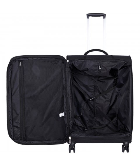 Bagland Valencia medium suitcase 63 l. black (003796624)