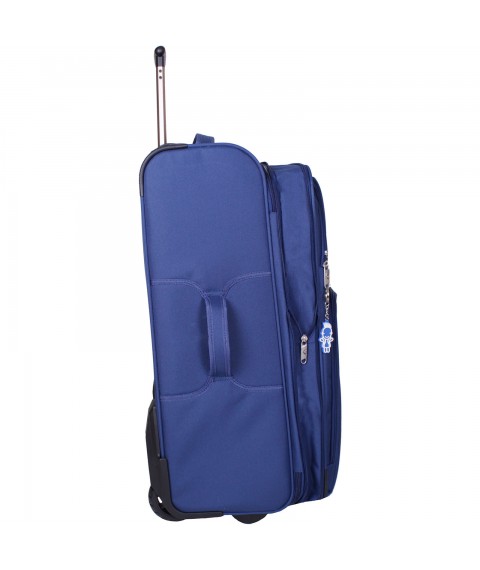 Suitcase Bagland Leon large 70 l. Blue (003766627)