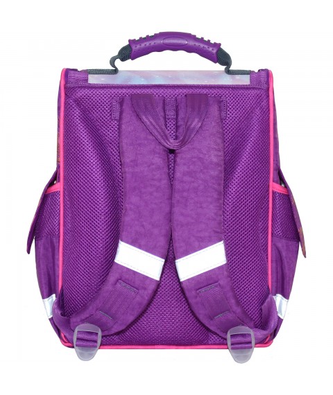Backpack school frame with flashlights Bagland Success 12 l. purple 387 (00551703)