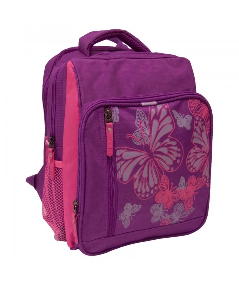 School backpack Bagland Schoolboy 8 l. purple/pink (00112702)