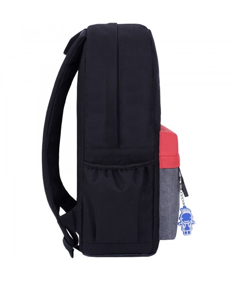Backpack Bagland Fire 19l. black/red (0014466)