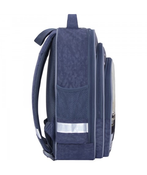 Рюкзак школьный Bagland Mouse 321 серый 165 (00513702)