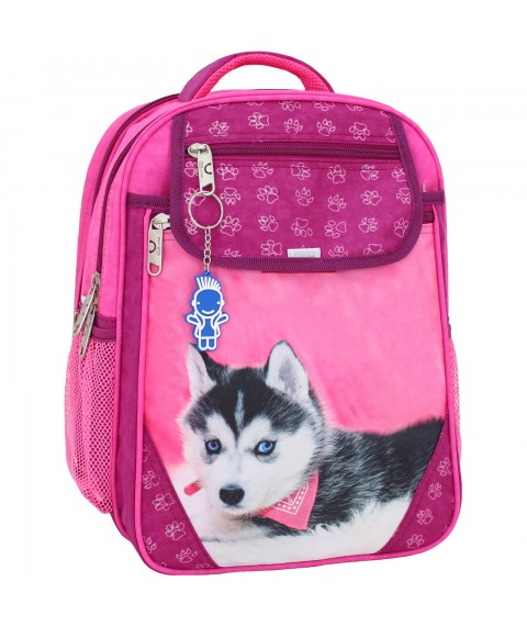 School backpack Bagland Otlichnyk 20 l. 143 raspberry 141 d (0058070)