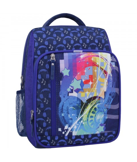 School backpack Bagland Schoolboy 8 l. 225 blue 614 (00112702)