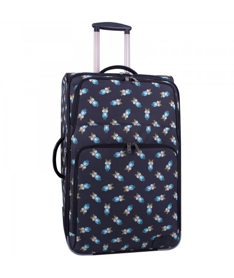 Suitcase Bagland Leon large design 70 l. sublimation (chipmunks) (0037666274)