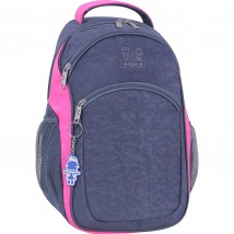 Backpack Bagland Lyk 21 l. Grey/pink (0055770)