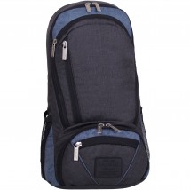 Рюкзак для ноутбука Bagland Granite 23 л. чорн./серый (0012069)