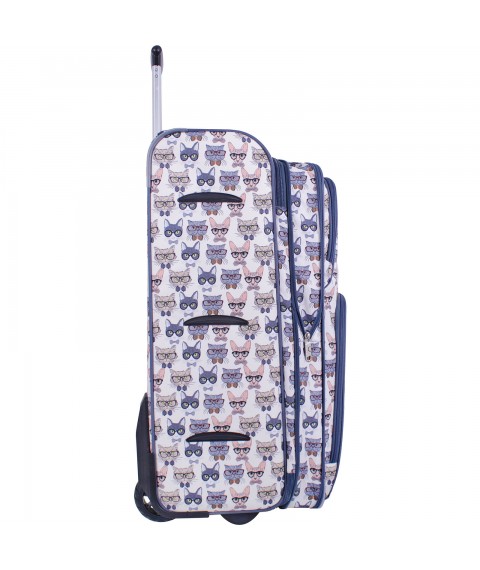 Suitcase Bagland Leon large design 70 l. sublimation 28 (0037666274)